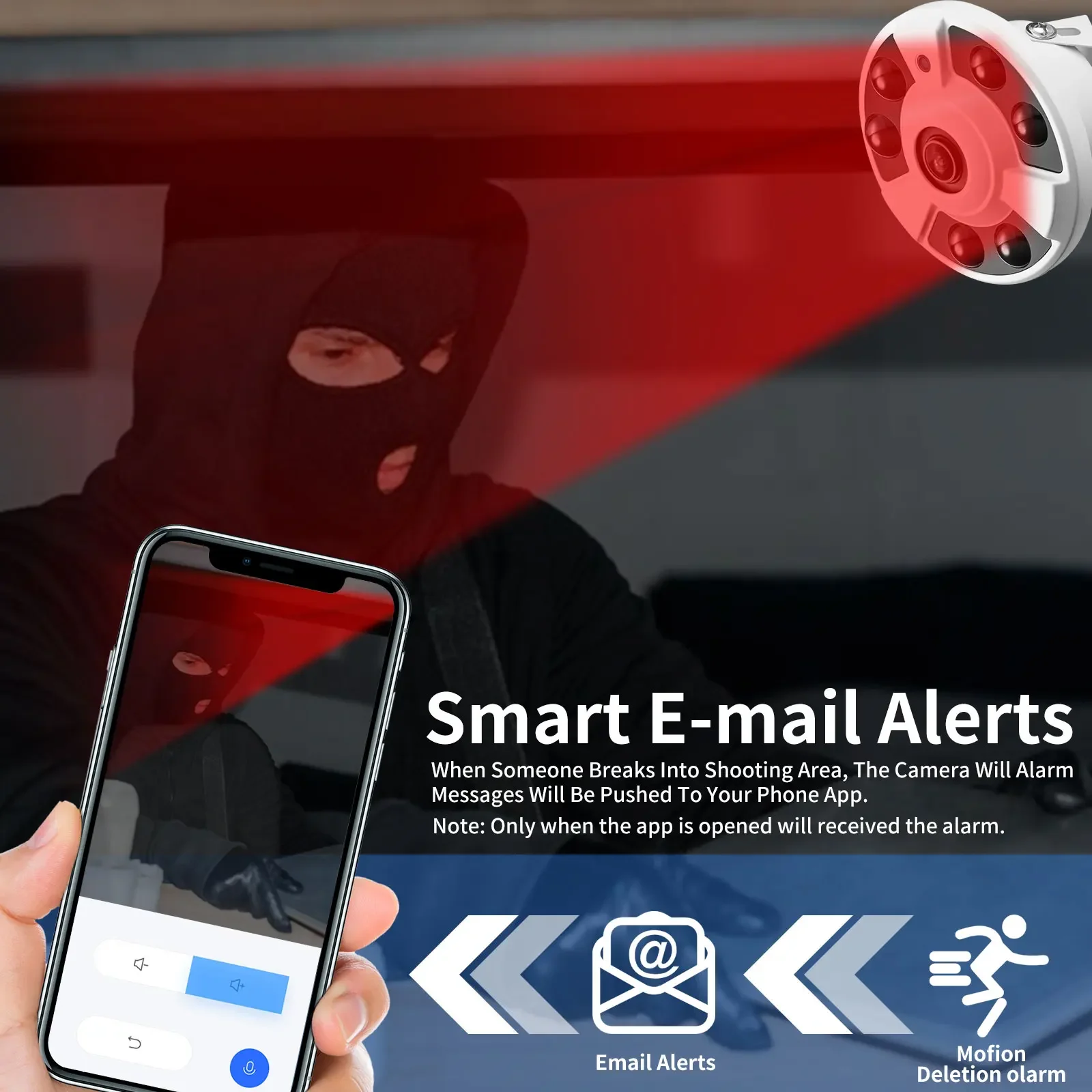 Gadinan iCSee WIFI Panorama FishEye Built-In MIC Audio IP Metal Ceiling Dome Camera 1.7mm IRC ONVIF XMEYE P2P NightVision Indoor