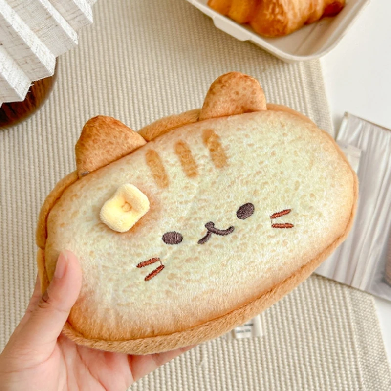 الكرتون القط محفظة نسائية للعملات المعدنية لطيف متعدد الوظائف حقيبة التخزين الإبداعية مقلمة أنيقة Kawaii صغيرة الرقبة محفظة معلقة الهدايا