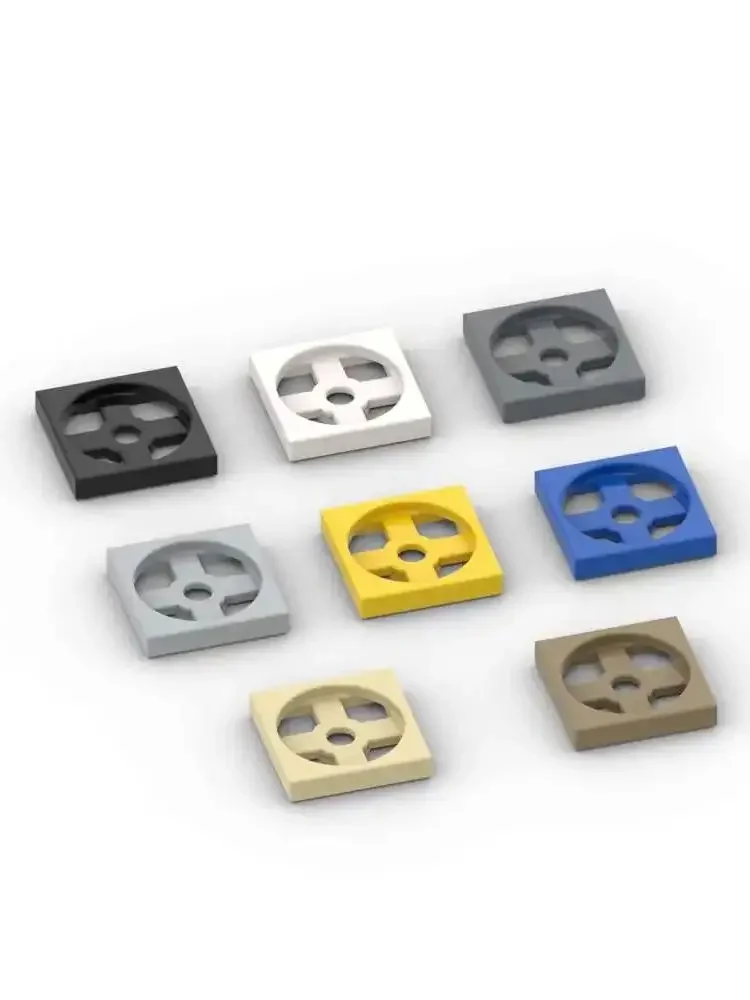 MOC 10 pièces 3680 plateau tournant 3679 2x2 plaque Base blocs de construction Kit 3680c01 briques particules éducatives jouets enfants cadeau d'anniversaire