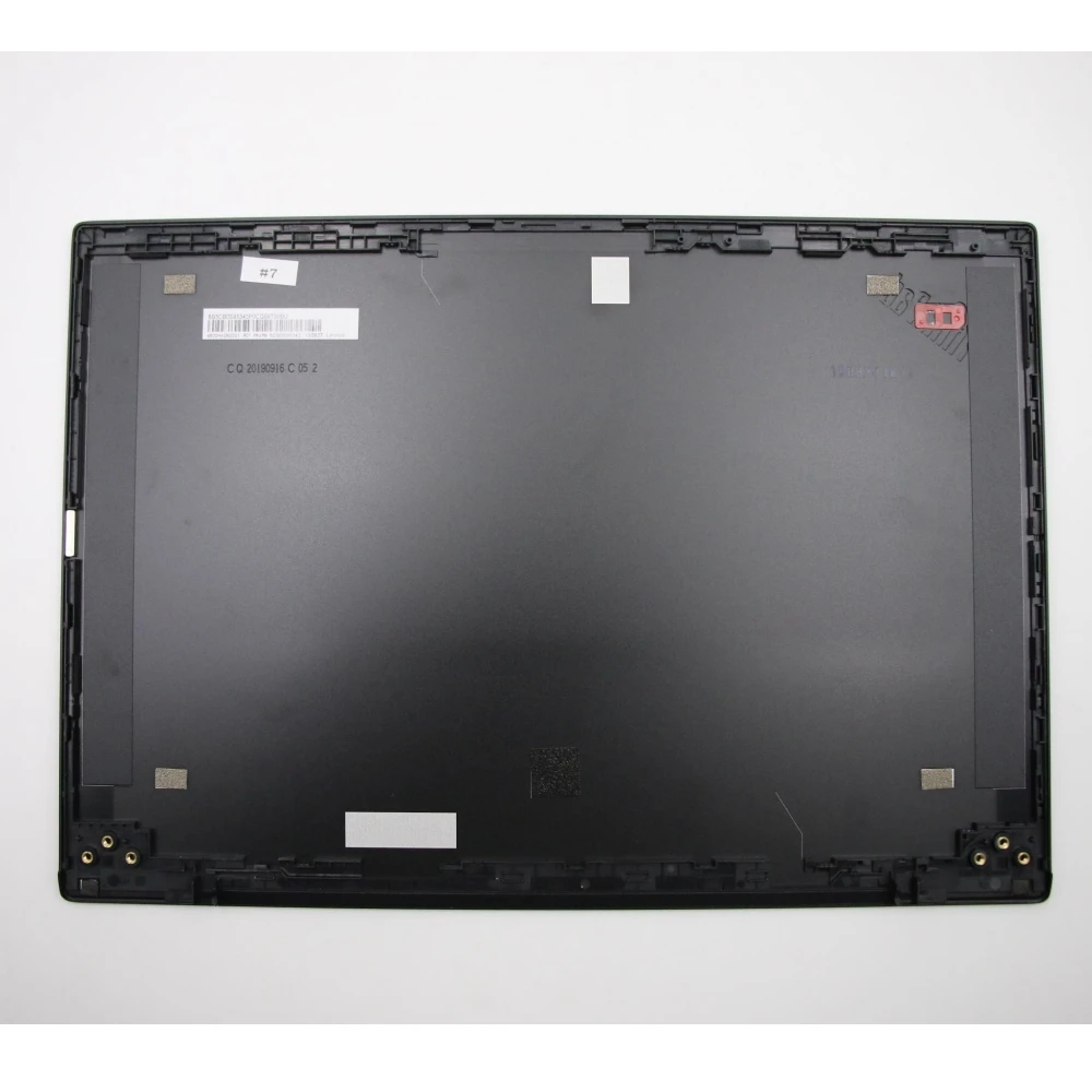 Tampa traseira LCD para lenovo thinkpad l13 gen 1 gen 2 laptop, novo e original, cor preta, 5cb0s95343