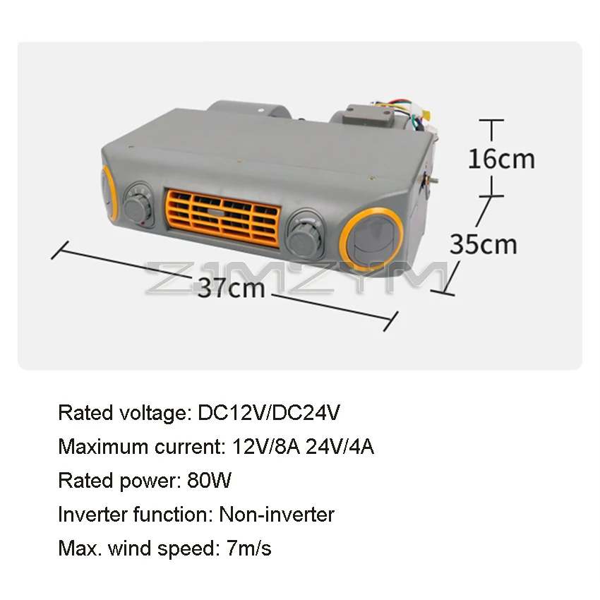 Universal Automotive Auto Electric Air Conditioning Compressor 12V 24V for Car Van Classic Single Cooler A/C Conditioner