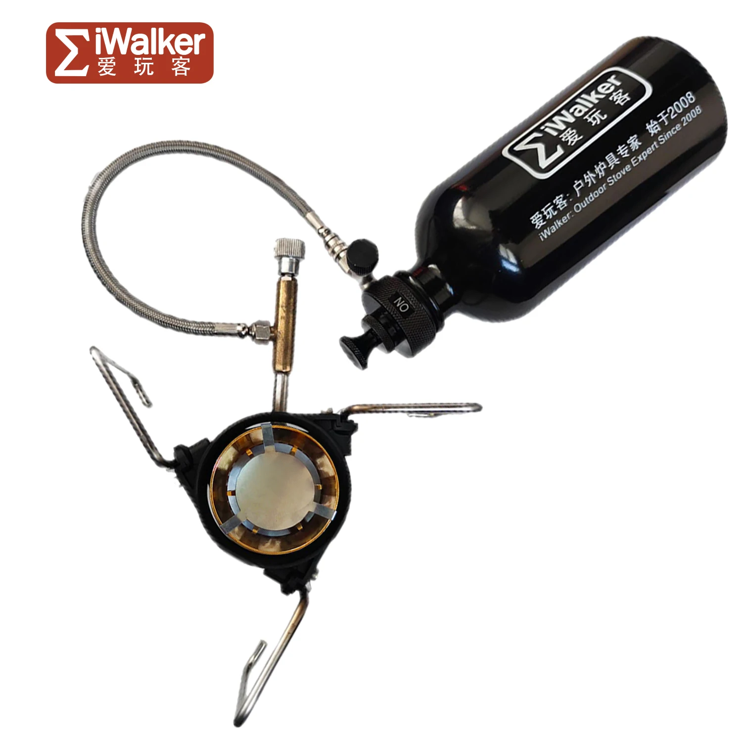 

IWALKER MF519 Multi-fuel Outdoor Camping Stove Split-type Burner Diesel/Kerosene/Gasoline