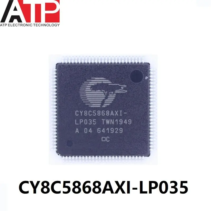 Free shipping (1piece) New Original CY8C5868AXI-LP035 CY8C5868AXI LP035 Chip IC MCU 32BIT 256KB FLASH 100TQFP