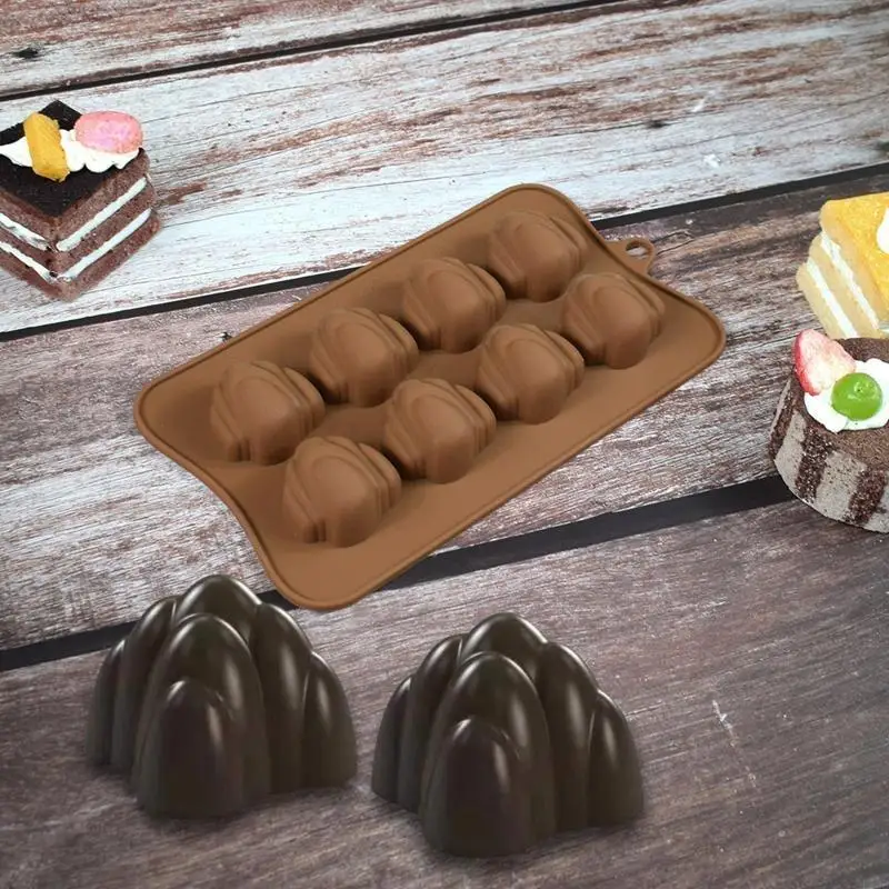 F19B Chocolate Candy Sugar Craft Gum Paste Mold Cake Decorating Tools Family Art Chocolate Silicone Soap Mold Kitchen