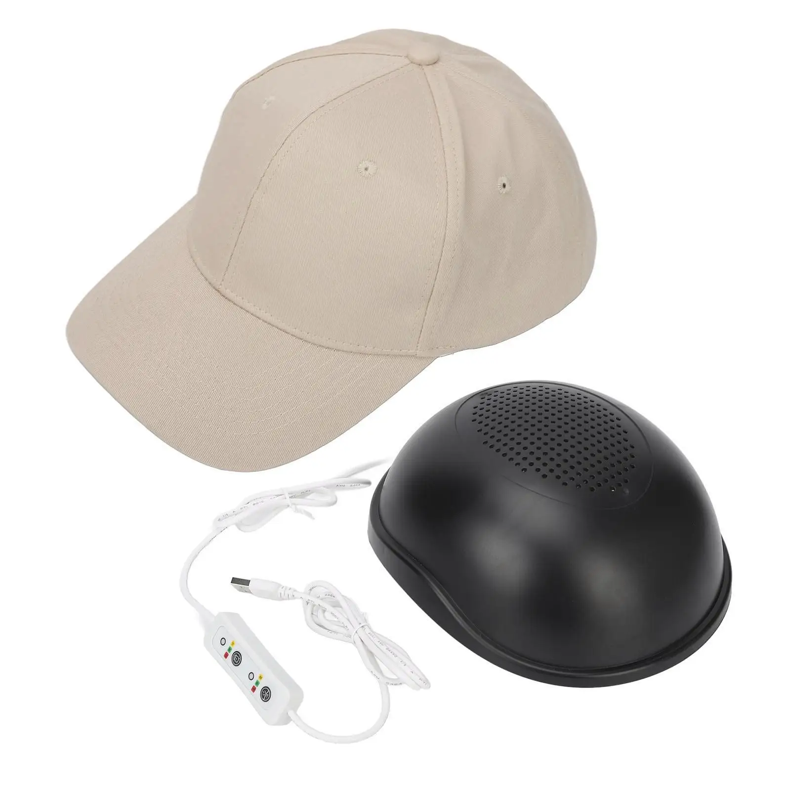 

Hair Growth Helmet for home Use Red Blue Light Therapy Hat for Thinning Hair Treatment