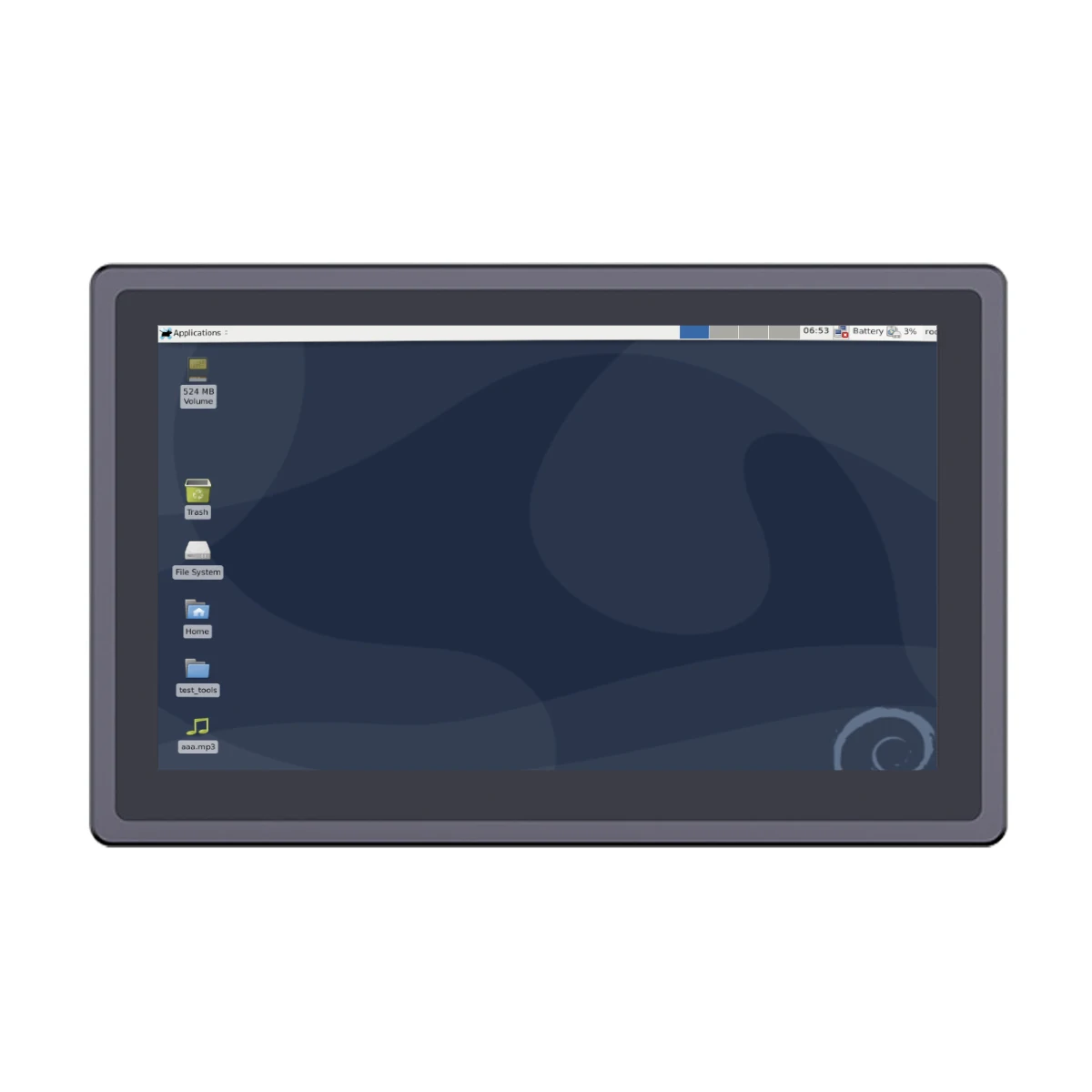

15.6 Inch Industrial PC with Multi-Point Touch Panel HMI Linux Embedded Industrial Computer in Stock
