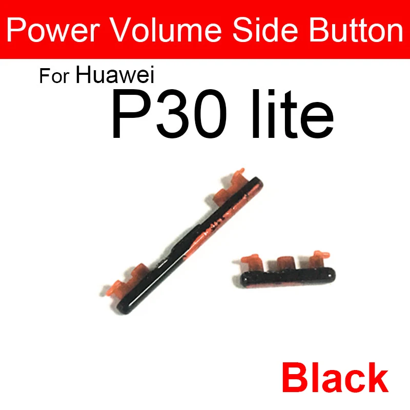 Power Volume Side Button For Huawei P30 P30Pro P30 Lite 2020 Up Down Audio Control Side Keys For Huawei P30pro P30lite Parts