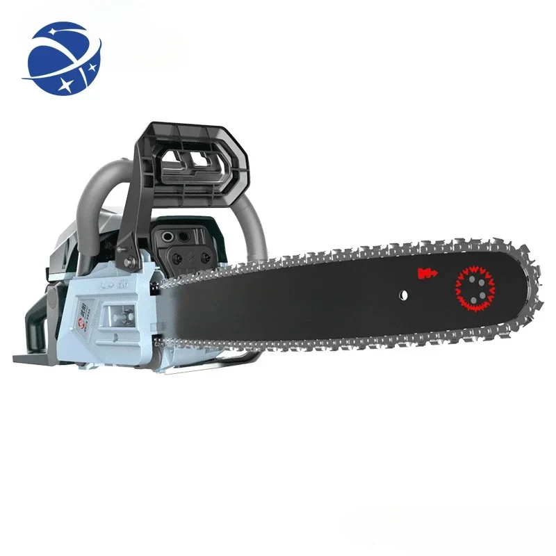 

YYHC High Power Gasoline Saw Logging Saw Household Chain Saw 20 Inch Two Stroke Hand Held Tree Cutter Tool