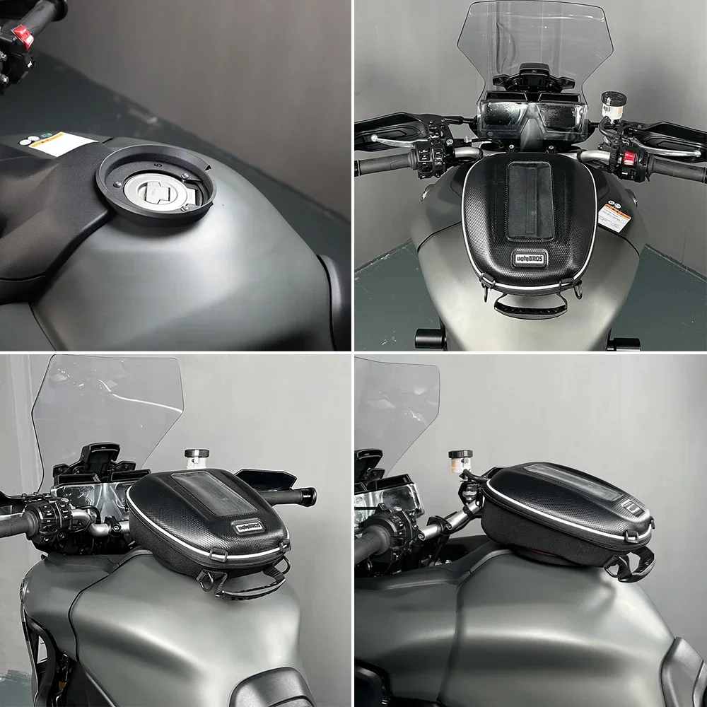 Tracer 900 9 GT + Tanklock Adapter Luggage Tank Bag For Yamaha MT-09 SP MT09 Tracer 9GT 900GT 9/900/GT FZ-09 FJ-09 2014-2024