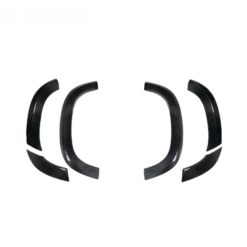 High Quality Dry Carbon Fiber Wheel Eyebrow Wheel Arch Fender Flares Auto Exterior Modification Accessories