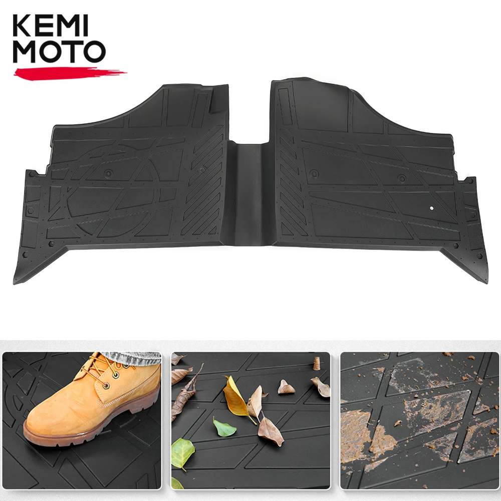 

KEMIMOTO 2889186 TPE Anti-Slip Front Liner Floor Mat UTV Compatible with Polaris Ranger Ranger SP 570 / Crew SP 570 2022 2023