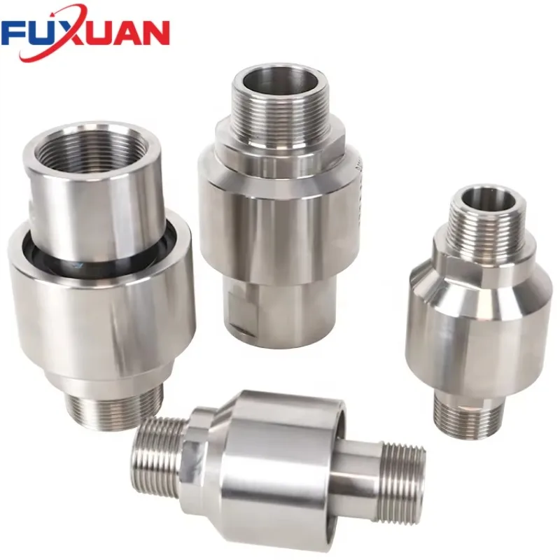 DN40 Rotary Union 304 Stainless Steel Swivel Joint NPT Thread Corrosion Resistant Rotary Joint