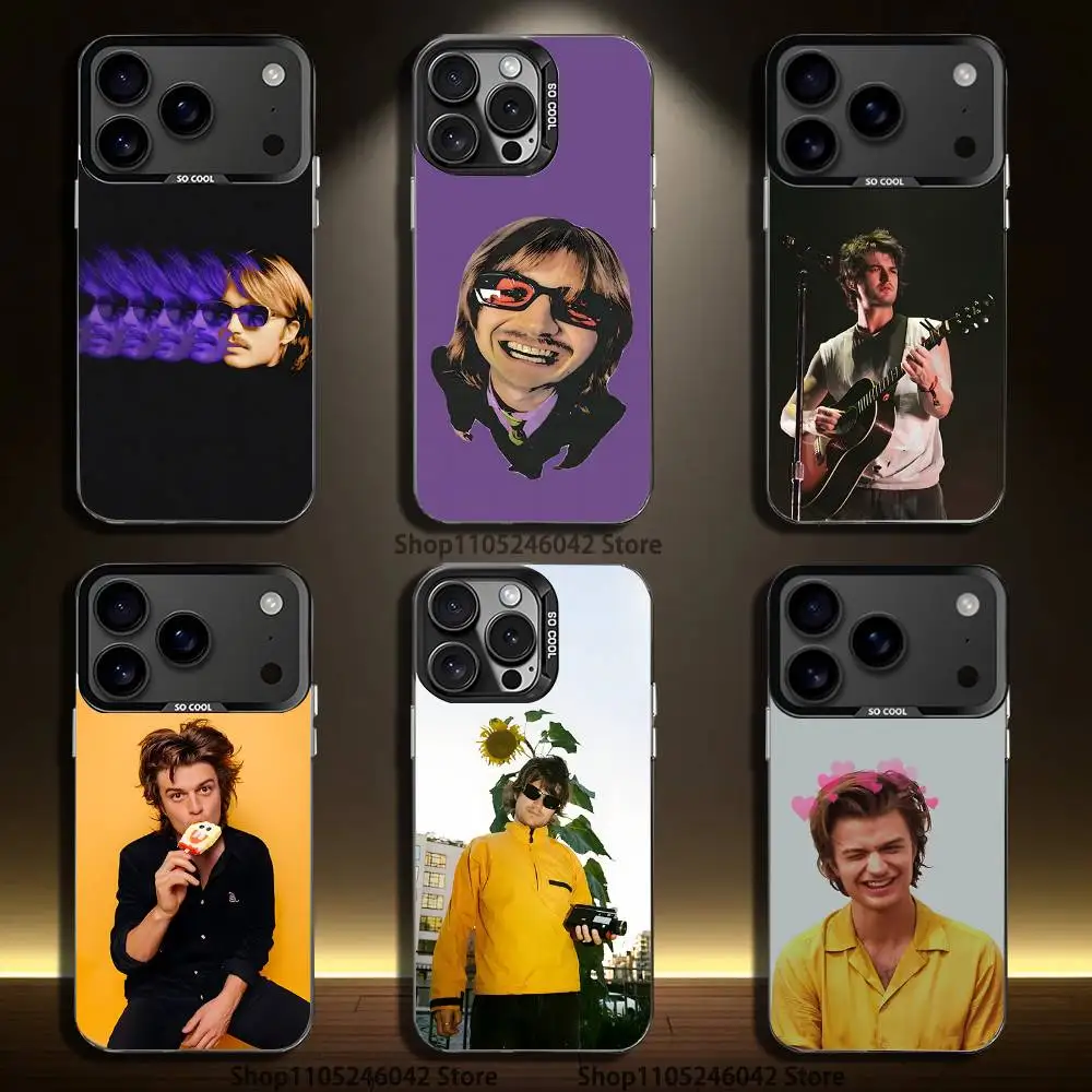 

D-Djo Singer J-Joe K-Keery Phone Case For iPhone 17,16,15,14,13,12,11,Pro,XS,Max,Plus,Mini,SE4,E Black Matte Shockproof Cover