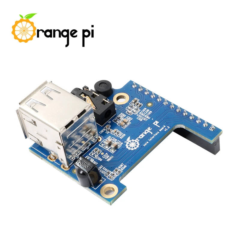 Orange Pi Zero Placa de Expansão, 2 USB 2.0, Cartão especial, Orange Pi Zero 2