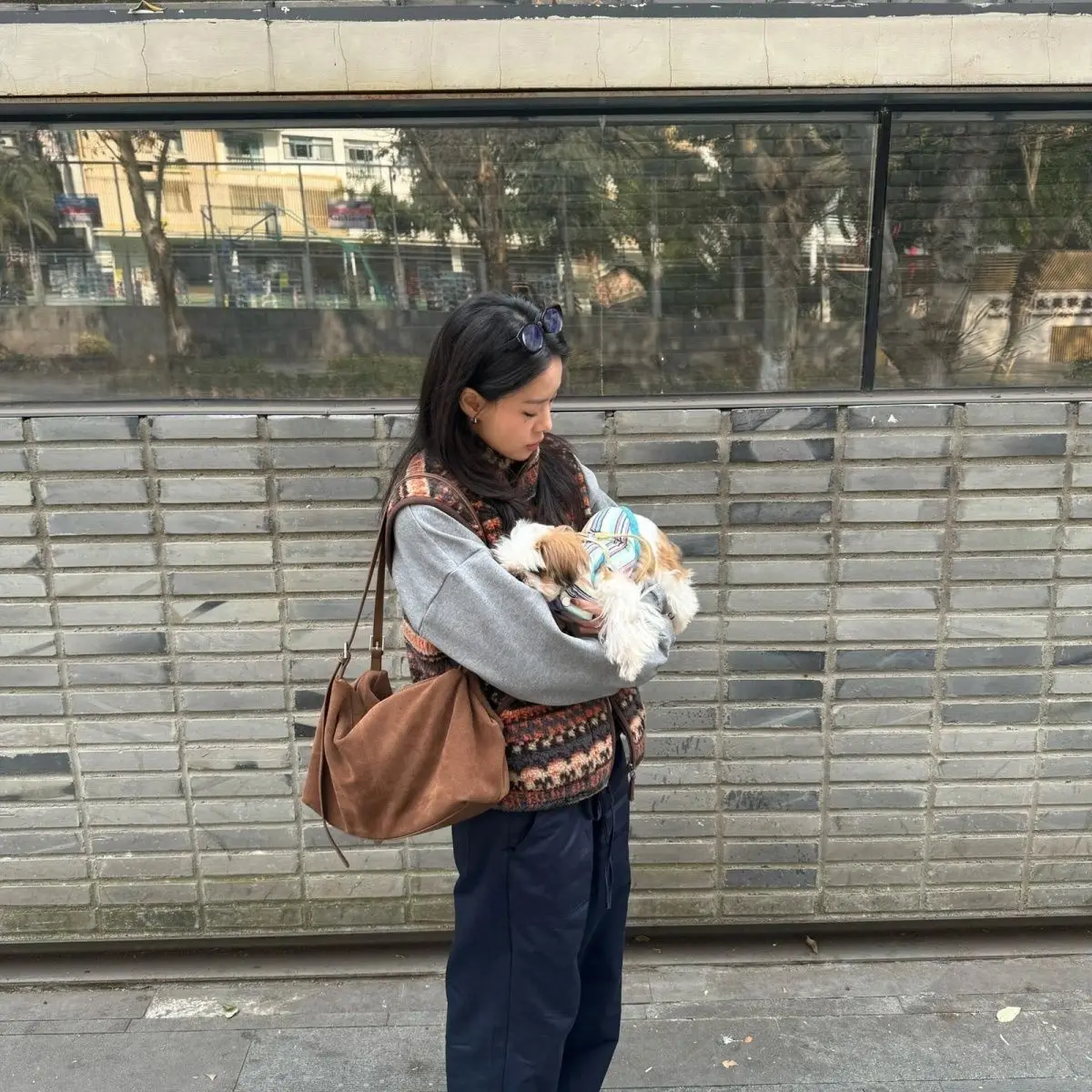 

Жилеты, толстые женские жилеты без рукавов, осенний твид, двубортный воротник-стойка, академический школьный консервативный многослойный современный винтаж