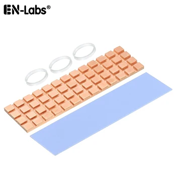 M.2 ssd dissipador de calor de cobre com almofada térmica para nvme ngff 2280 m2 computador cooler pc notebook radiador portátil dissipador de calor