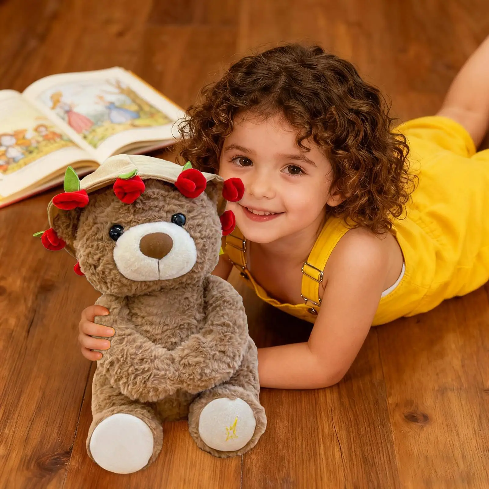 

Stuffed Bear Plush Toy Cuddly Soft Hugger Doll Stuffed Animals Soft Plush Cute Bear Doll For Adults Women Men Kids Children Boys