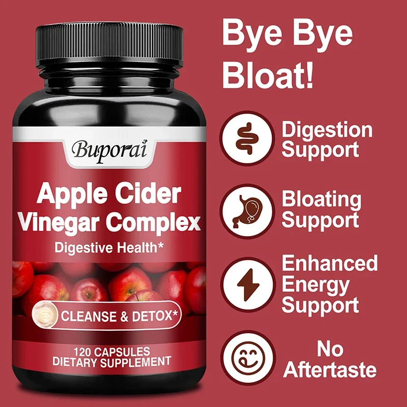 Apple Cider Vinegar - Helps with Detoxification, Effective Weight Management, and Improved Digestive Health