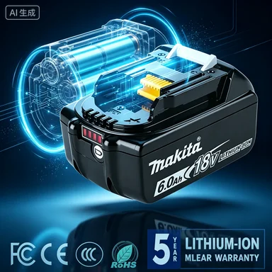 Genuine Makita 18V Battery 5Ah 6Ah 9Ah, Replacement for BL1860B BL1850B BL1840 BL1830 BL1815 Power Tool Battery