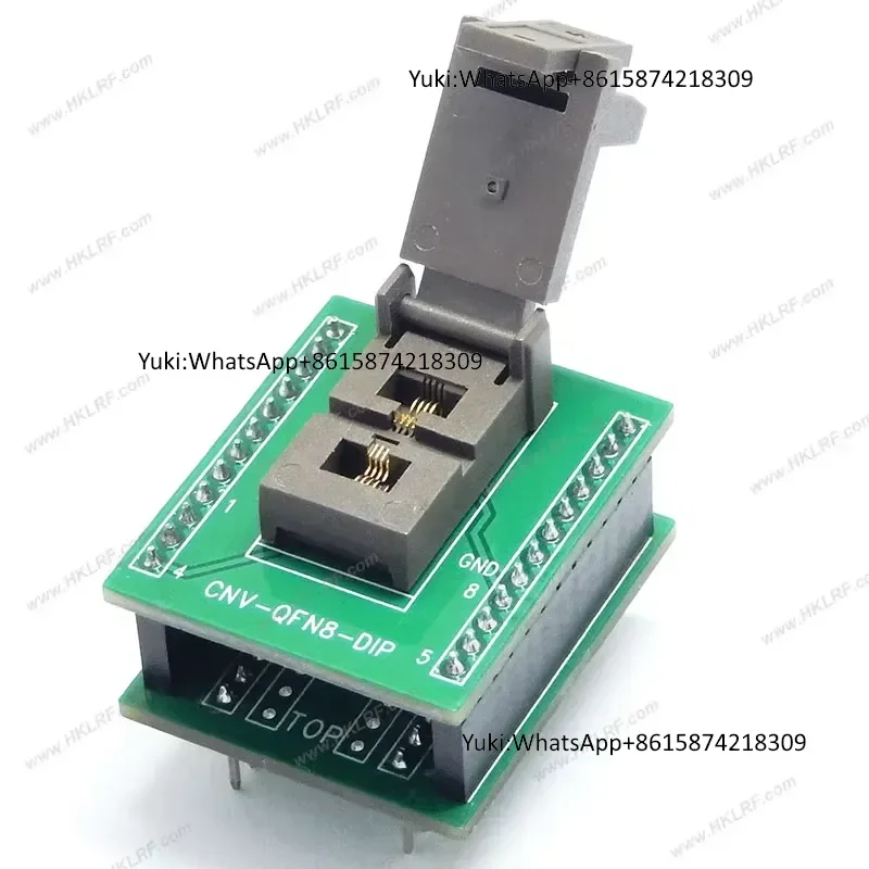 DFN8 QFN8-DIP8 CNV-QFN8-DIP Programmer Adapter Sockets DFN8 MLF8 3*2