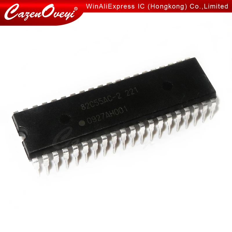 10pcs/lot UPD82C55AC-2 D82C55AC-2 D82C55 82C55 M82C55A-2 M82C55A M82C55 DIP-40 DIP-40 In Stock