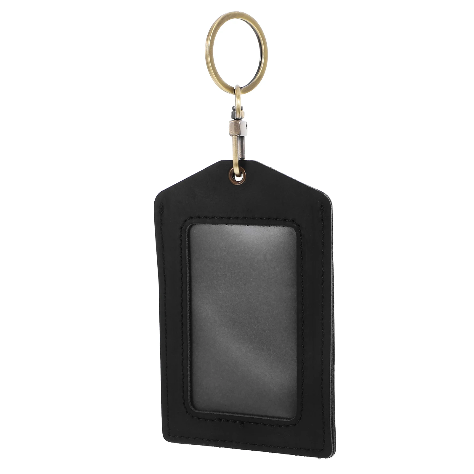 

Id Holder Keychain Work Badge Sleeve Office Name Tag Protector Key Ring Campus Id Cover Bus Card Employee Pass Access