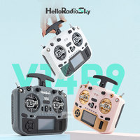 HelloRadio V14 MAX CNC Metal Hall Rocker Remote - ELRS Protocol Left Hand FPV Racing Drone Transmitter For Professional Pilots​