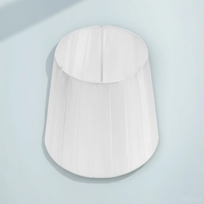 

1Pcs Decorative Cloth Craft Lampshade Lamp Shade Adornment Elegant Style Home Lampshade Indoor Lamp Cover Creative Light Shade