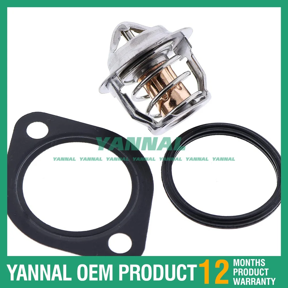 Long Time Aftersale Service Thermostat w/Gasket 16221-73270 19434-73013 For Kubota D902 D905 D1100 D1005