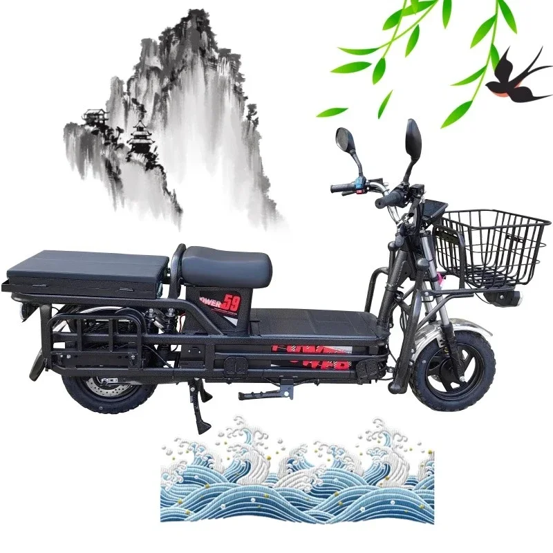 Battery car pulling goods Electric vehicle, lithium battery electric