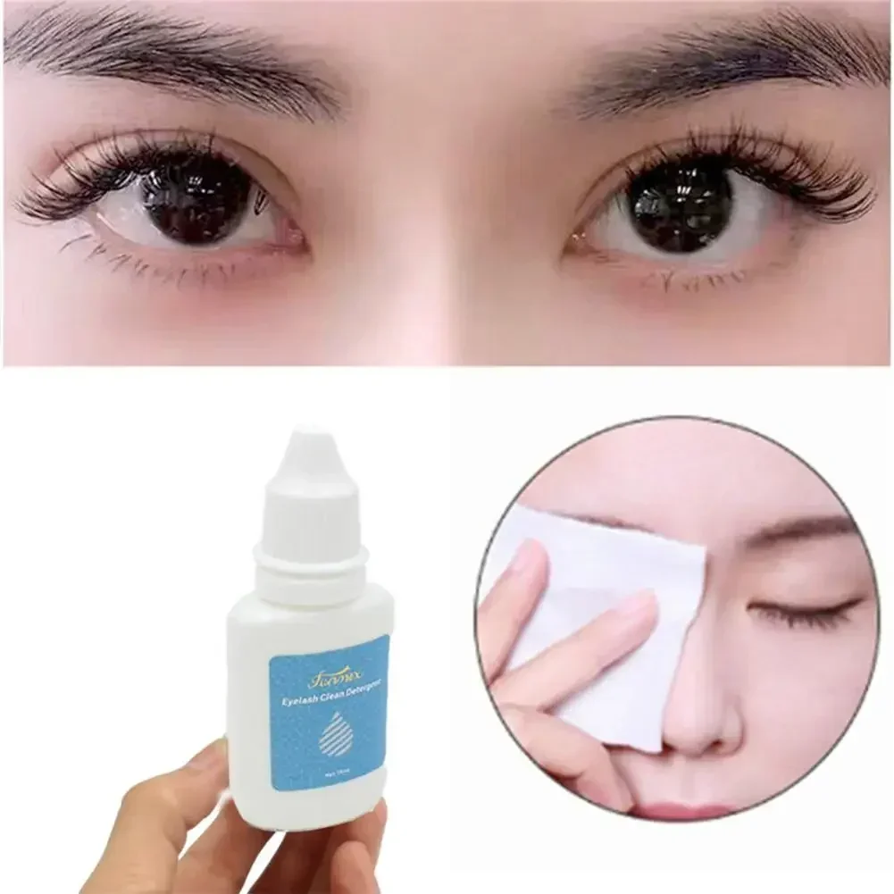 10ml Wimper Cleaner Primer Safty Wimpers Extensions Schone Vloeistof Voor Wimpers Wimper Enten Cleanser Professionele