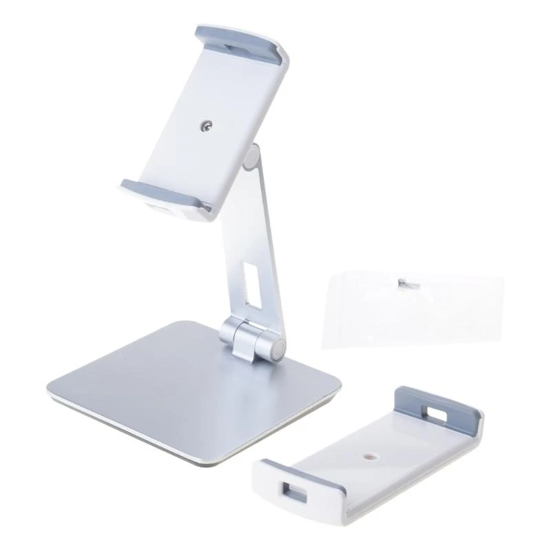 

652F for 3.5-13 in Smartphones and Tablets Table Top Stable Holder Stands with Two Heads Phone Table Top Accessories