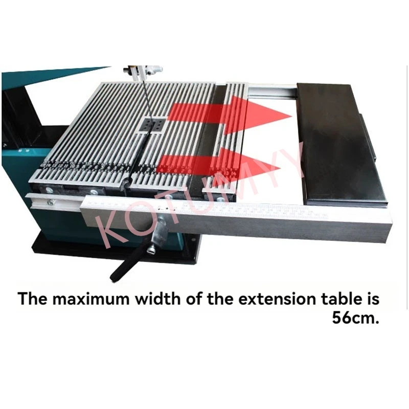 Imagem -02 - Tabela Woodworking Curve Saw Ferramentas Multifuncionais Carpintaria Polegada Band Saw Machine