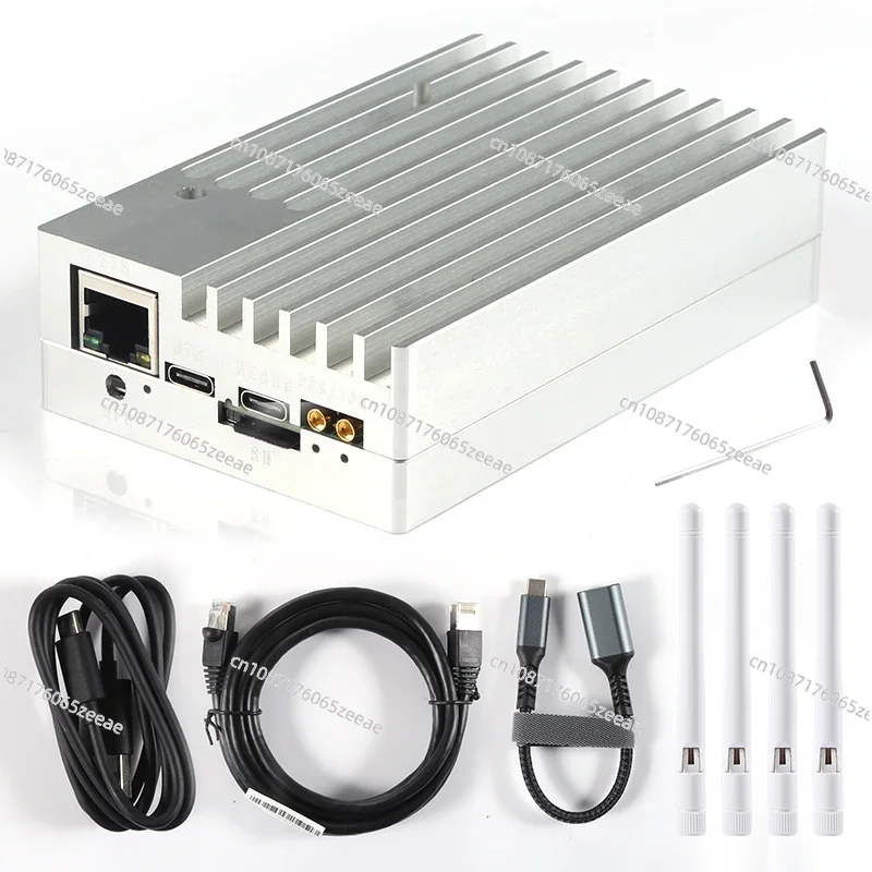 Pluto Zynq7020 FPGA 70M-6GHZ ADC/DAC AD9363 SDR Radio Receiver /Transmitter RX/TX for ADI ADALM-PLUTO + Tame Clock CNC Case