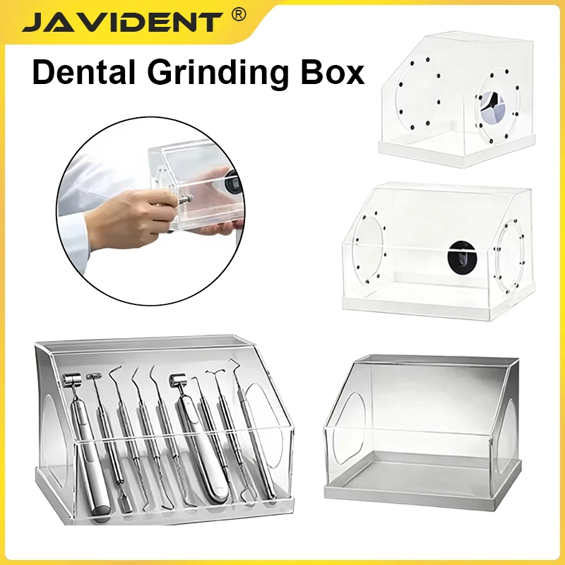 1PCS Dental Grinding Polishing Box New Quality Lapping Protector  Dentist Lab Supplies Dentistry Equipment Tools