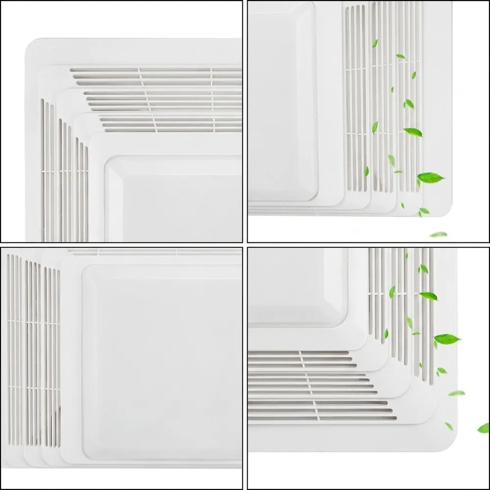 For Fan Cover for Bathroom For Exhaust White Compatible with Models 655 656 657 Stable Performance Humidity Tolerant