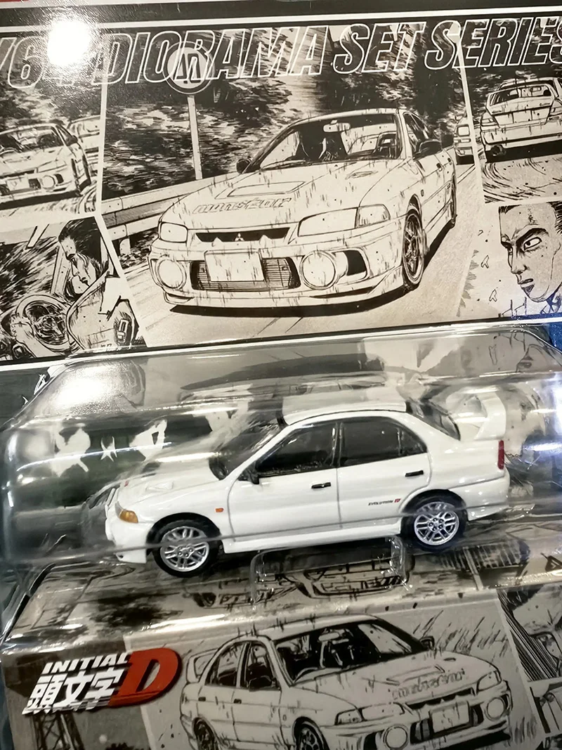 Hobby Japan 1:64 Scale Lancer RS EVO III&IV Alloy Simulation Car Model Classics Adult Souvenir Gift Static Display