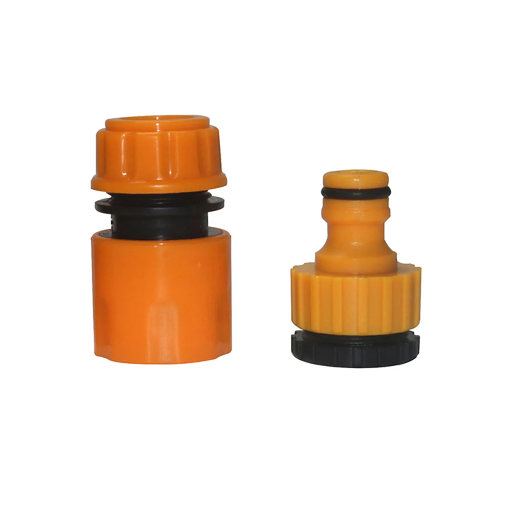 

Car wash Hose Faucet Quick Connector 3/4 & 1/2 Inch Graden Hose Water Tap Threaded Connector Faucet Adapter For Garden Irrigat