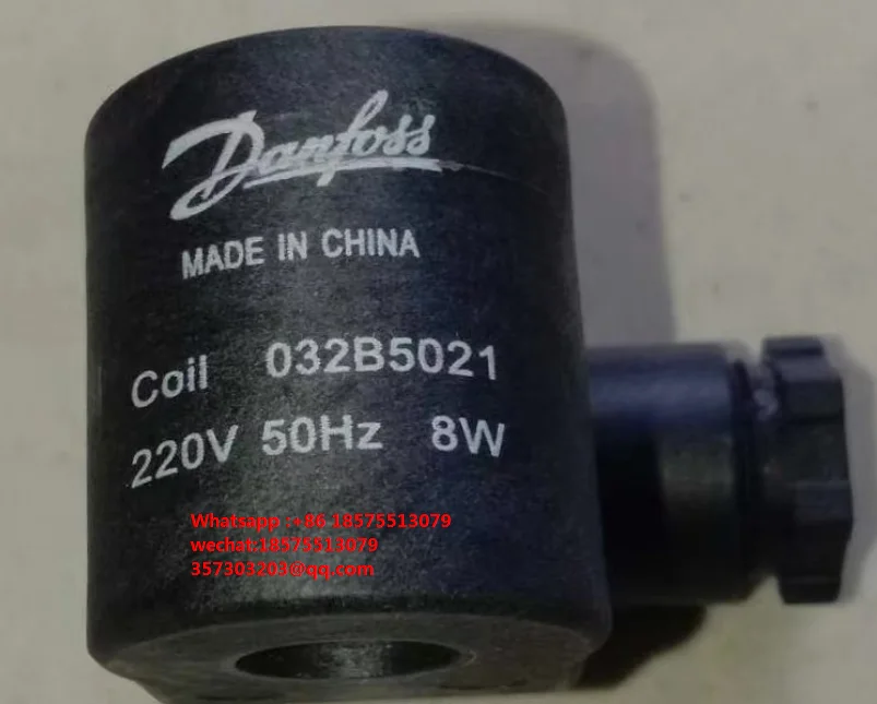 For Danfoss 032B5021 Solenoid Valve Coil 220V 50Hz 8w IP65 1 Piece