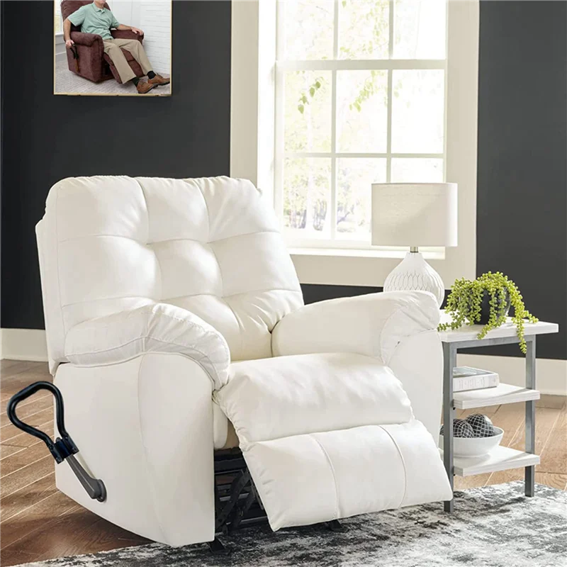

ABWZ-2X Recliner Handle Extender, Recliner Lever Extender Heavy Duty Steel Oversized Recliner Chair Hand Extender