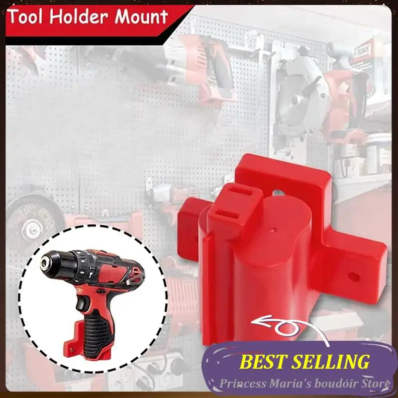 

AB30-Machine Storage Holder For Milwaukee M12 Battery Tool Mount Hanger Shelf Rack Electric Agrinder Drill Power Tools 5PCS Dura