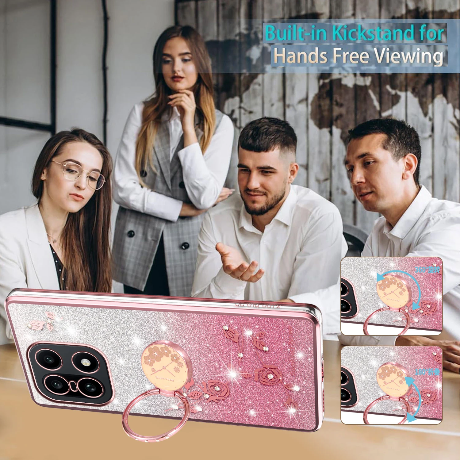 Glitter Silicone Cases Full Lens Protection Holder For OnePlus 11R 15 13S 9RT 12 10T 10 Pro 15R Soft TPU Back Cover Phone Case