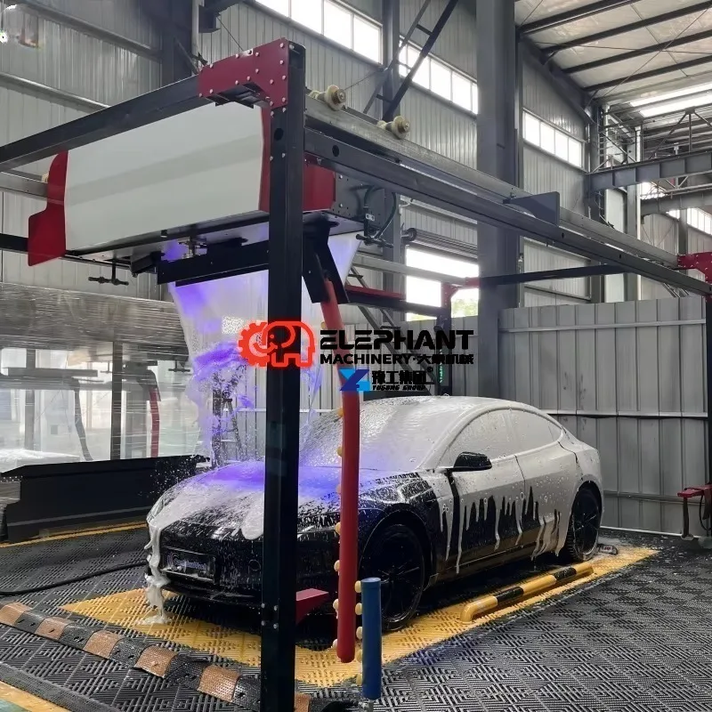 Dual-Arm Automatic Touchless Car Wash Machine High Pressure Vehicle Cleaning Equipment Full Auto Washer for Garage Service