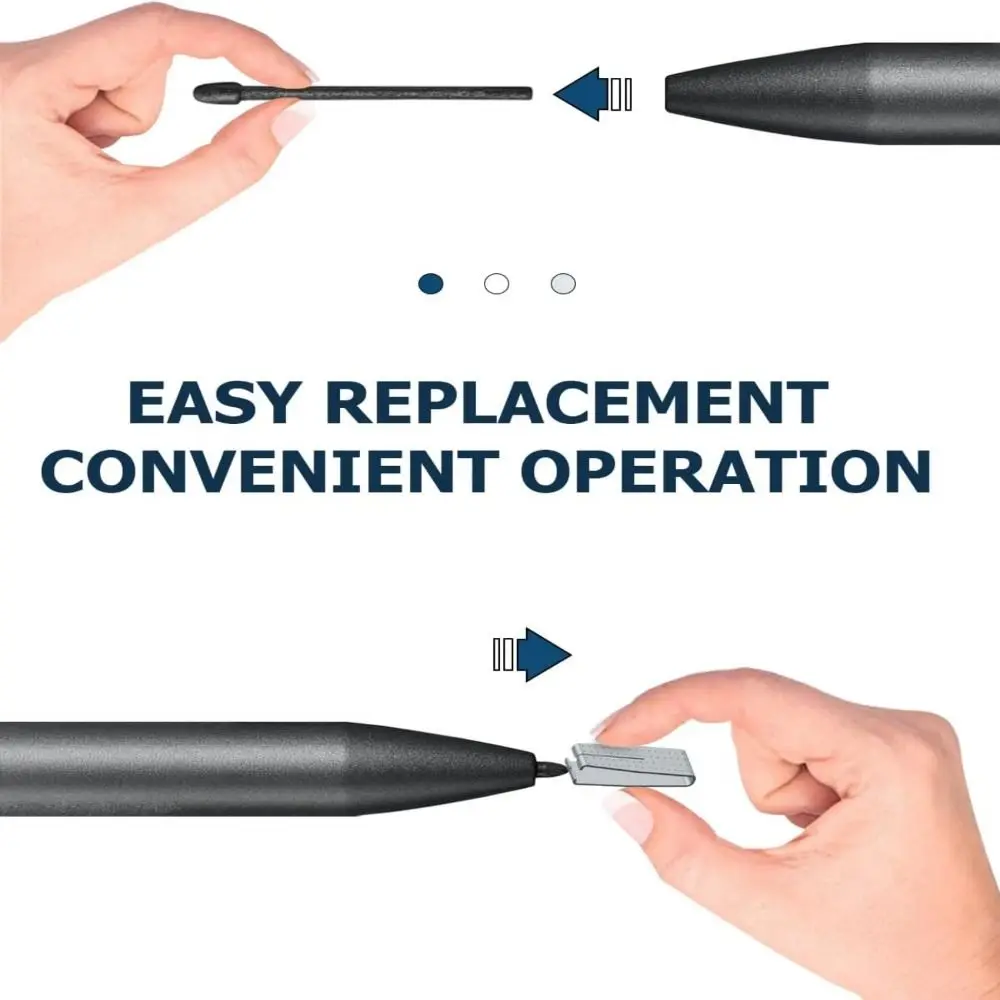 10PCS Felt Replacement Stylus Nibs Smooth Writing Paper-Like Feel Stylus Pen Tips Easy Replacement for iFLYTEK AINOTE Air 2