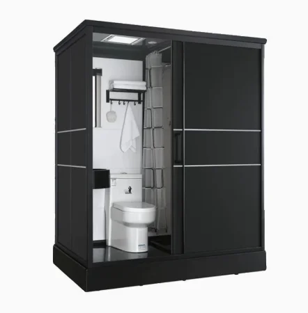 Prefabricated Bathroom Unit Mobile Shower and Cabin Portable Convenient Mobile Toilet 【Hot】New China Portable Outdoor