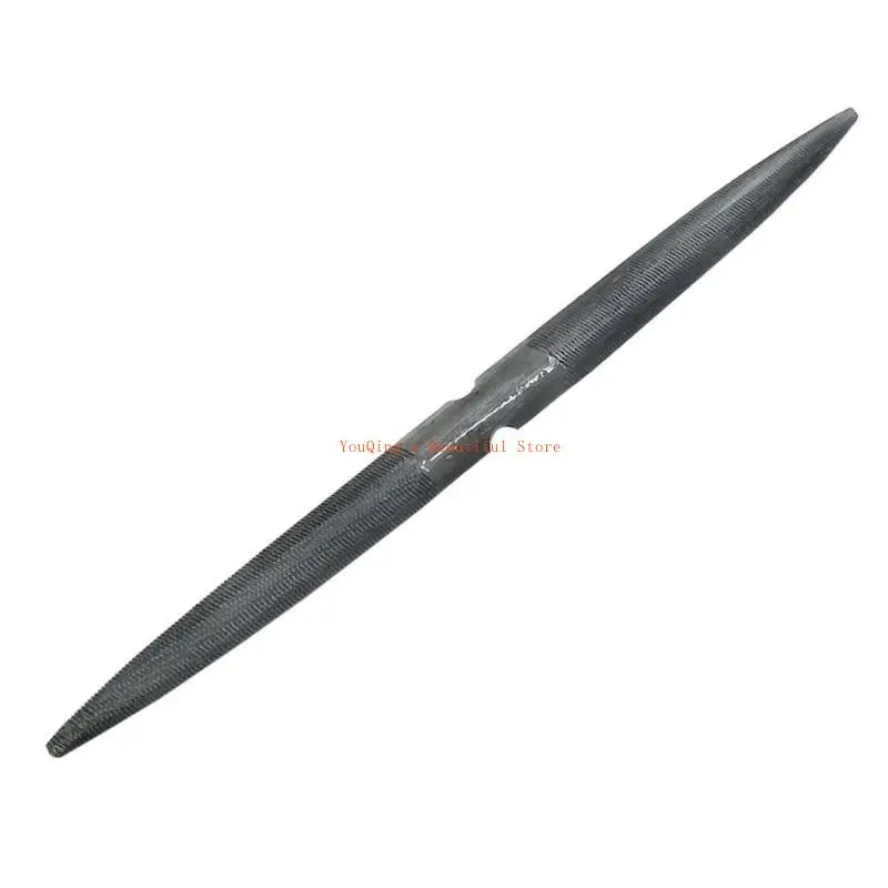 

N0HE 8 Inch Double Ended Half Round Wax File Jewelry Tool for Carving and Filing