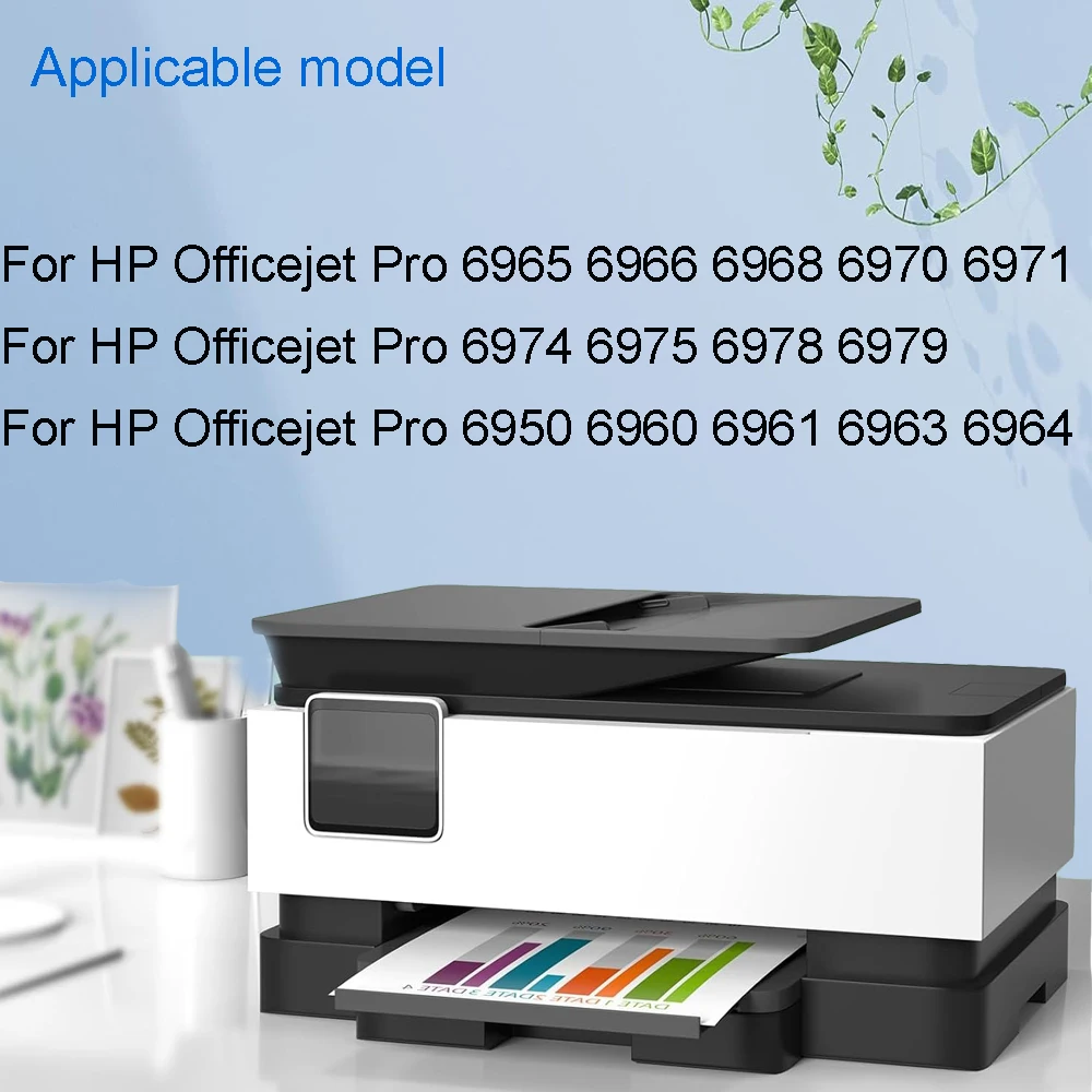 خرطوشة حبر HP903 hp903xl متوافقة مع طابعات HP OfficeJet Pro 6950 6960 6961 6963 6964 6975 6978 6979 6965 6966 6968
