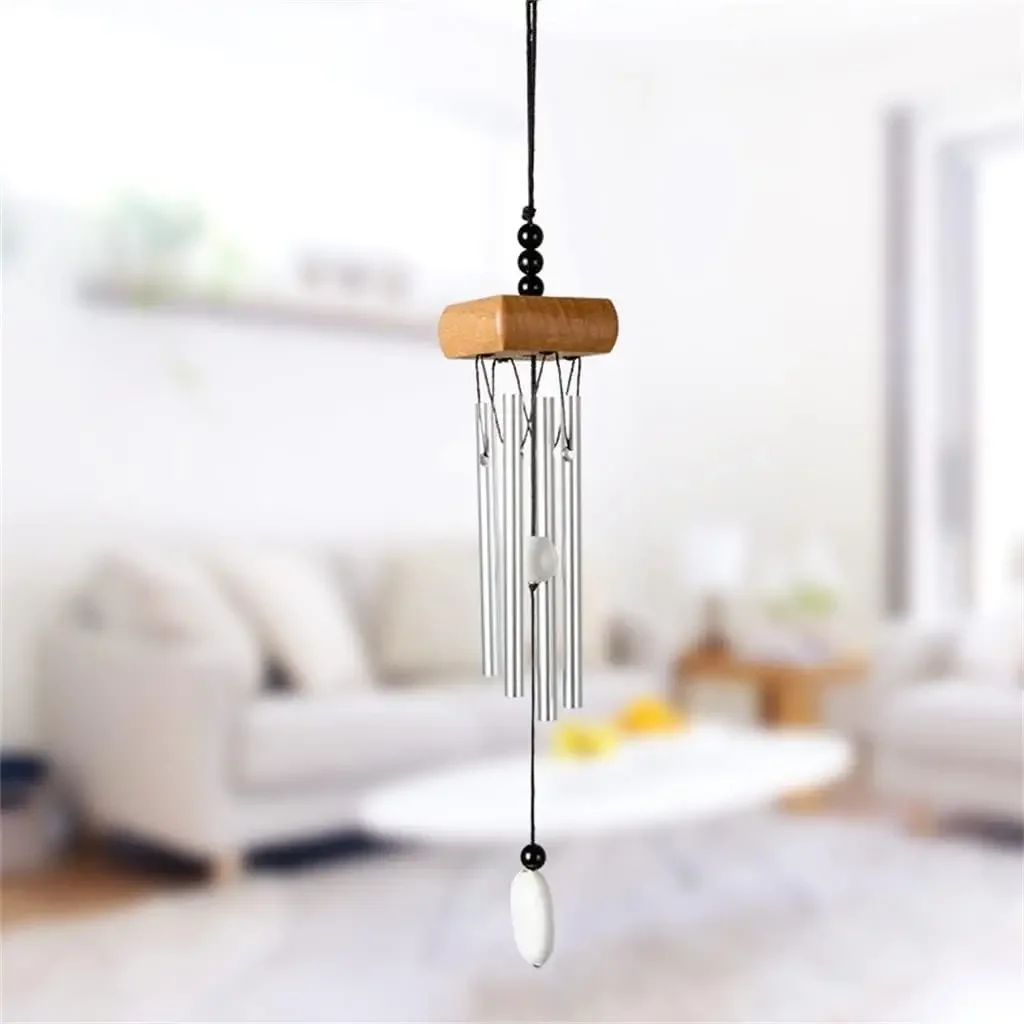 Mini Aluminum Bell for Wall Decoration, Ornaments for Car, Living Room, Garden, Door, Windbreak