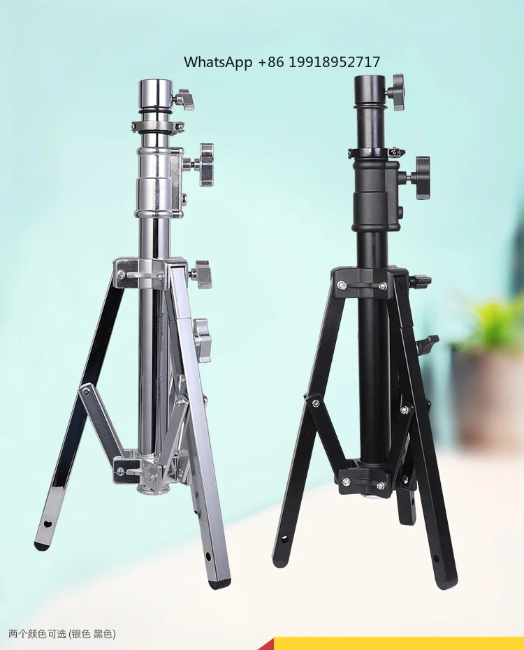 Video Camera Slide Rail Low Leg floor Light Stand Studio Bracket Spotlight Space Movie Light Corner Tripod