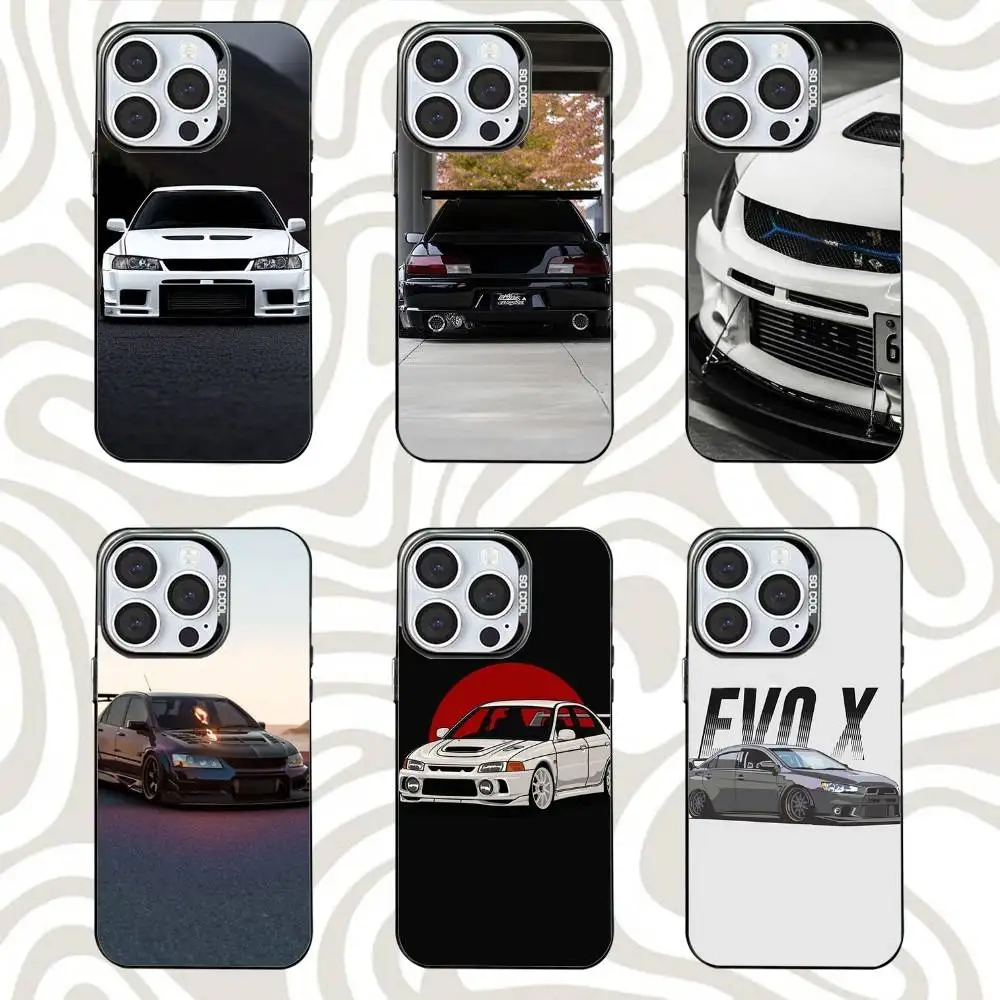 

Cool Car E-EVO-OS O-OX Refit Phone Case For iPhone 16,15,14,13,12,11,Mini,Pro,SE,MAX Black Matte Shockproof Cover